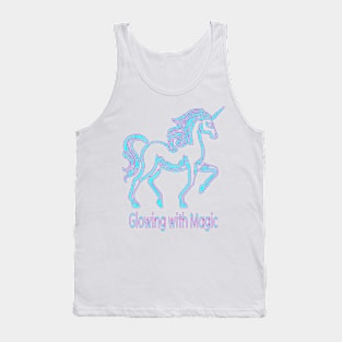 Neon Fantasy Unicorn: Unicorn Dreams Tank Top